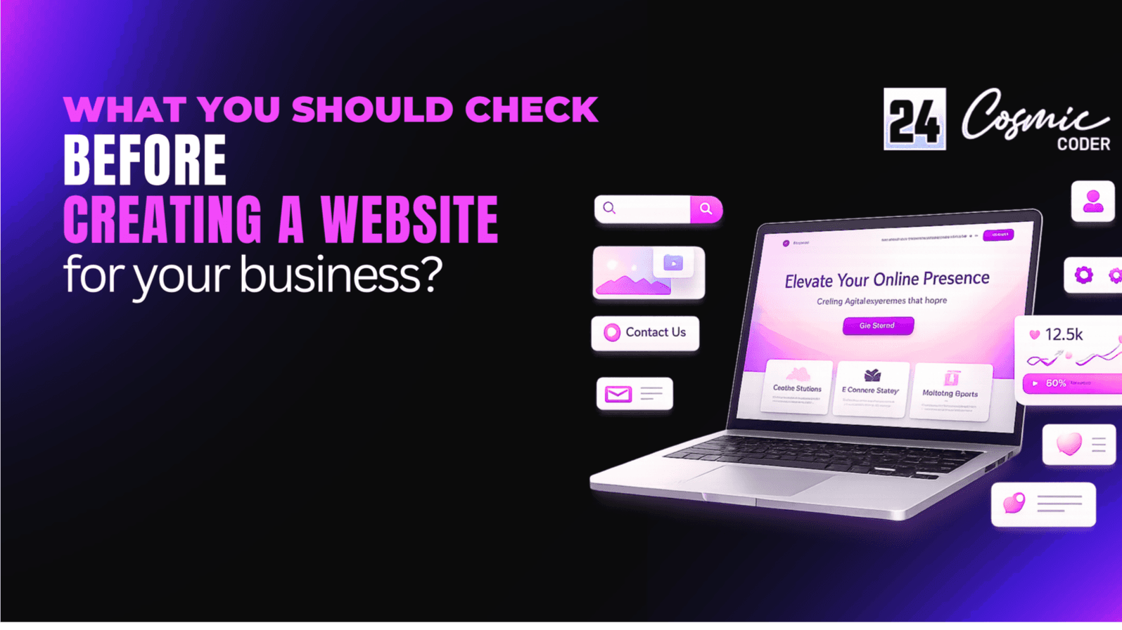 What You Should Check Before Creating a Website for Your Business