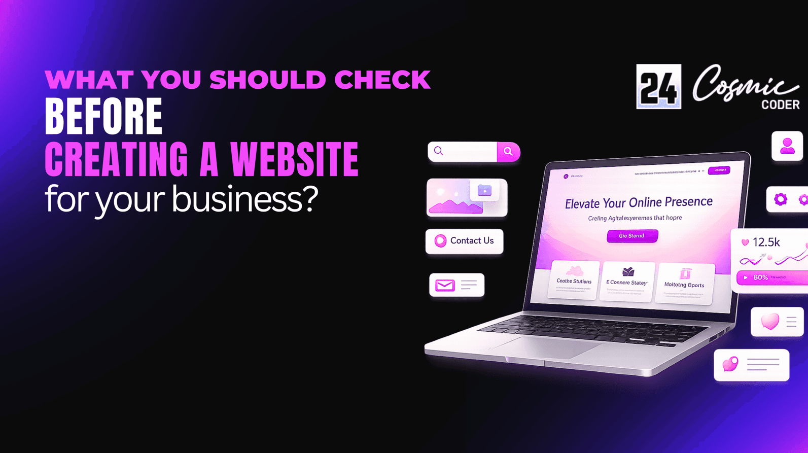 What You Should Check Before Creating a Website for Your Business